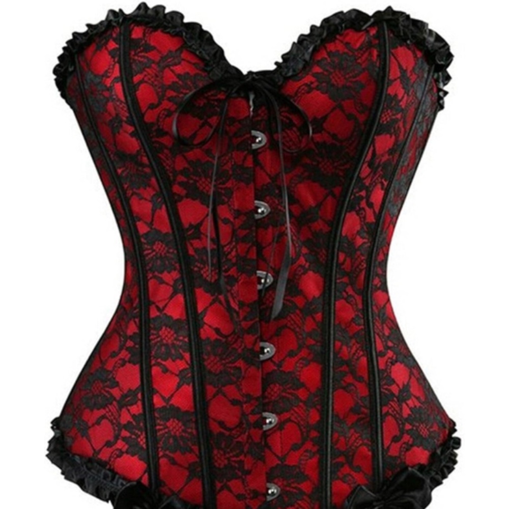 Sexy Lace Full Bodice Corset NWOT